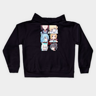 Hololive Error Glitched Kids Hoodie